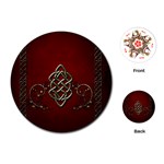 Wonderful Decorative Celtic Knot Playing Cards (Round)
