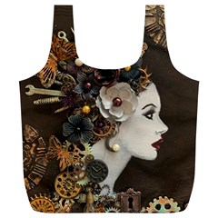 Mechanical Beauty  Full Print Recycle Bag (xl) by CKArtCreations