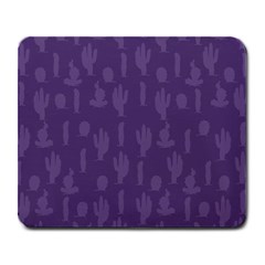 Cactus Pattern Large Mousepads by Valentinaart