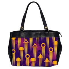 Background Pattern Non Seamless Oversize Office Handbag (2 Sides) by Pakrebo