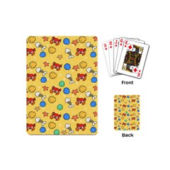 Crabs Pattern Playing Cards Single Design (mini) by Valentinaart