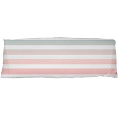 Horizontal Pinstripes In Soft Colors Body Pillow Case Dakimakura (two Sides) by shawlin