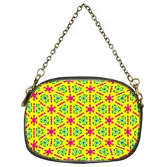 Pattern Texture Seamless Modern Chain Purse (one Side)