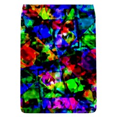 Multicolored Abstract Print Removable Flap Cover (l) by dflcprintsclothing