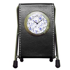 Father s Day Reason Texture Pen Holder Desk Clock by Pakrebo