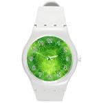 Pagan Mandala Seamless Tileable Round Plastic Sport Watch (M)