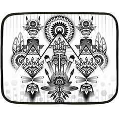 Ancient Parade Ancient Civilization Fleece Blanket (mini)