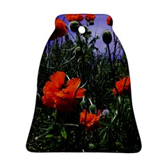 Poppy Field Ornament (bell) by okhismakingart