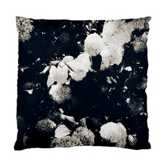 High Contrast Black And White Snowballs Ii Standard Cushion Case (two Sides) by okhismakingart