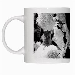 Black And White Snowballs White Mugs