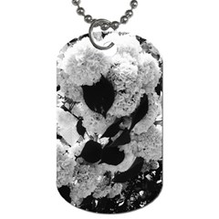 Black And White Snowballs Dog Tag (two Sides)