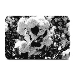 Black And White Snowballs Plate Mats