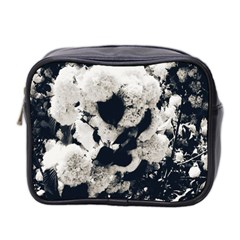 High Contrast Black And White Snowballs Mini Toiletries Bag (two Sides)