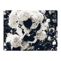 High Contrast Black And White Snowballs Double Sided Flano Blanket (mini) 