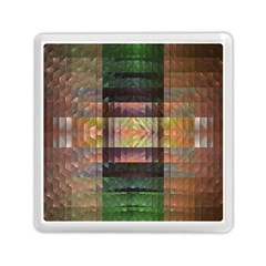 Fractal Design Pattern Decorative Memory Card Reader (square) by Pakrebo