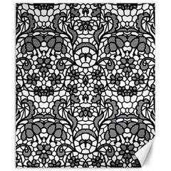 Lace Seamless Pattern With Flowers Canvas 20  X 24  by Sobalvarro