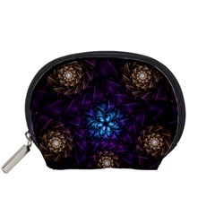 Geometry Fractal Colorful Geometric Accessory Pouch (small)