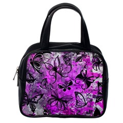 Butterfly Graffiti Classic Handbag (one Side) by ArtistRoseanneJones