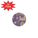 Background Infographic Travel 1  Mini Magnet (10 pack) 