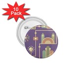 Background Infographic Travel 1.75  Buttons (10 pack)