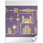 Background Infographic Travel Canvas 12  x 16 