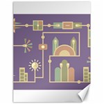 Background Infographic Travel Canvas 18  x 24 