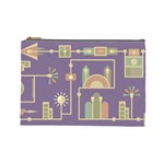 Background Infographic Travel Cosmetic Bag (Large)