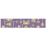 Background Infographic Travel Small Flano Scarf