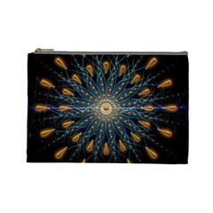 Explosion Fireworks Flare Up Cosmetic Bag (large) by Pakrebo