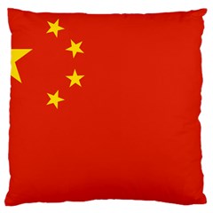 China Flag Large Flano Cushion Case (one Side)