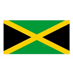 Jamaica Flag Satin Shawl by FlagGallery