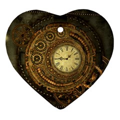 Noble Steampunk Clockwork Heart Ornament (two Sides) by FantasyWorld7