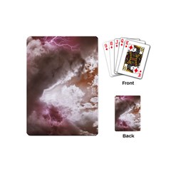 Thunder Thunderstorm Storm Weather Playing Cards Single Design (mini) by Pakrebo