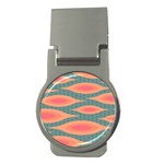 Background Non Seamless Pattern Money Clips (Round) 