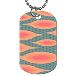 Background Non Seamless Pattern Dog Tag (One Side)