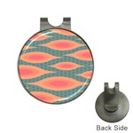 Background Non Seamless Pattern Hat Clips with Golf Markers