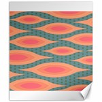 Background Non Seamless Pattern Canvas 8  x 10 