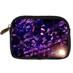 Light Violet Purple Technology Digital Camera Leather Case by Pakrebo