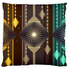 Background Colors Abstract Large Cushion Case (one Side)