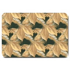 Scrapbook Leaves Decorative Large Doormat  by Pakrebo