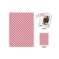 Red Diamond Playing Cards Single Design (mini) by HermanTelo