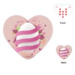 Easter Egg Playing Cards Single Design (Heart)