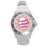 Easter Egg Round Plastic Sport Watch (L)
