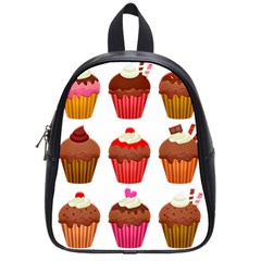 Chocolate Cake Muffin School Bag (small) by Bajindul