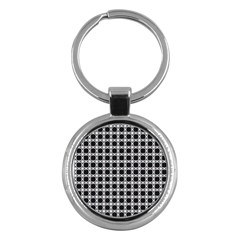 Purple Pattern Texture Key Chain (round) by HermanTelo