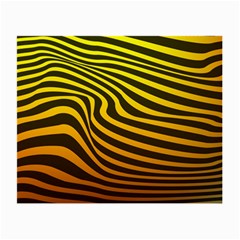 Wave Line Curve Abstract Small Glasses Cloth (2 Sides) by HermanTelo
