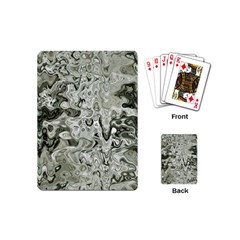 Abstract Stone Texture Playing Cards Single Design (mini) by Bajindul