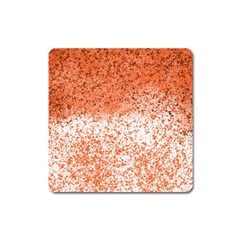 Scrapbook Orange Shades Square Magnet by HermanTelo