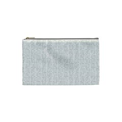 Binary Background Cosmetic Bag (small) by Bajindul