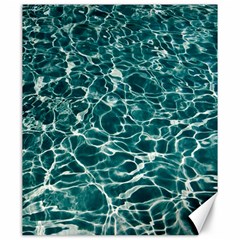 Pool Swimming Pool Water Blue Canvas 20  X 24  by Pakrebo